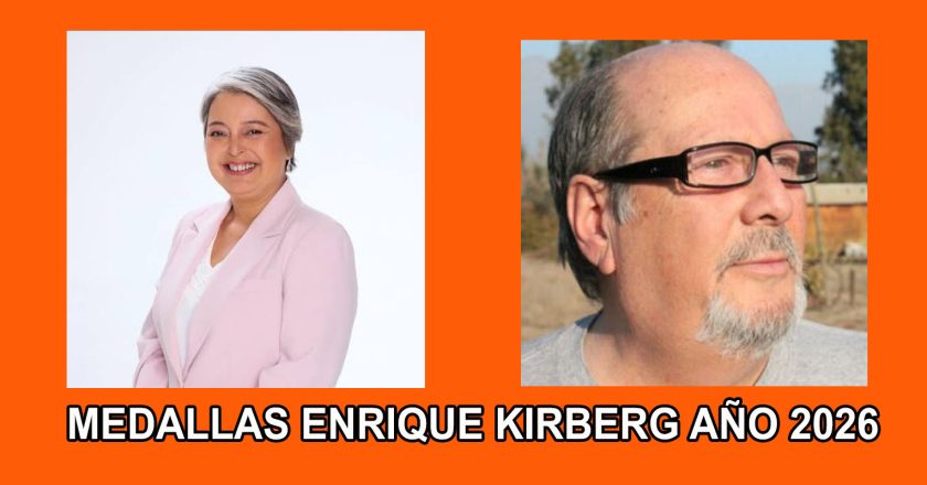 MEDALLA ENRIQUE KIRBERG 2026 : JEANNETTE JARA ROMAN – ULISES PEREZ OTERO